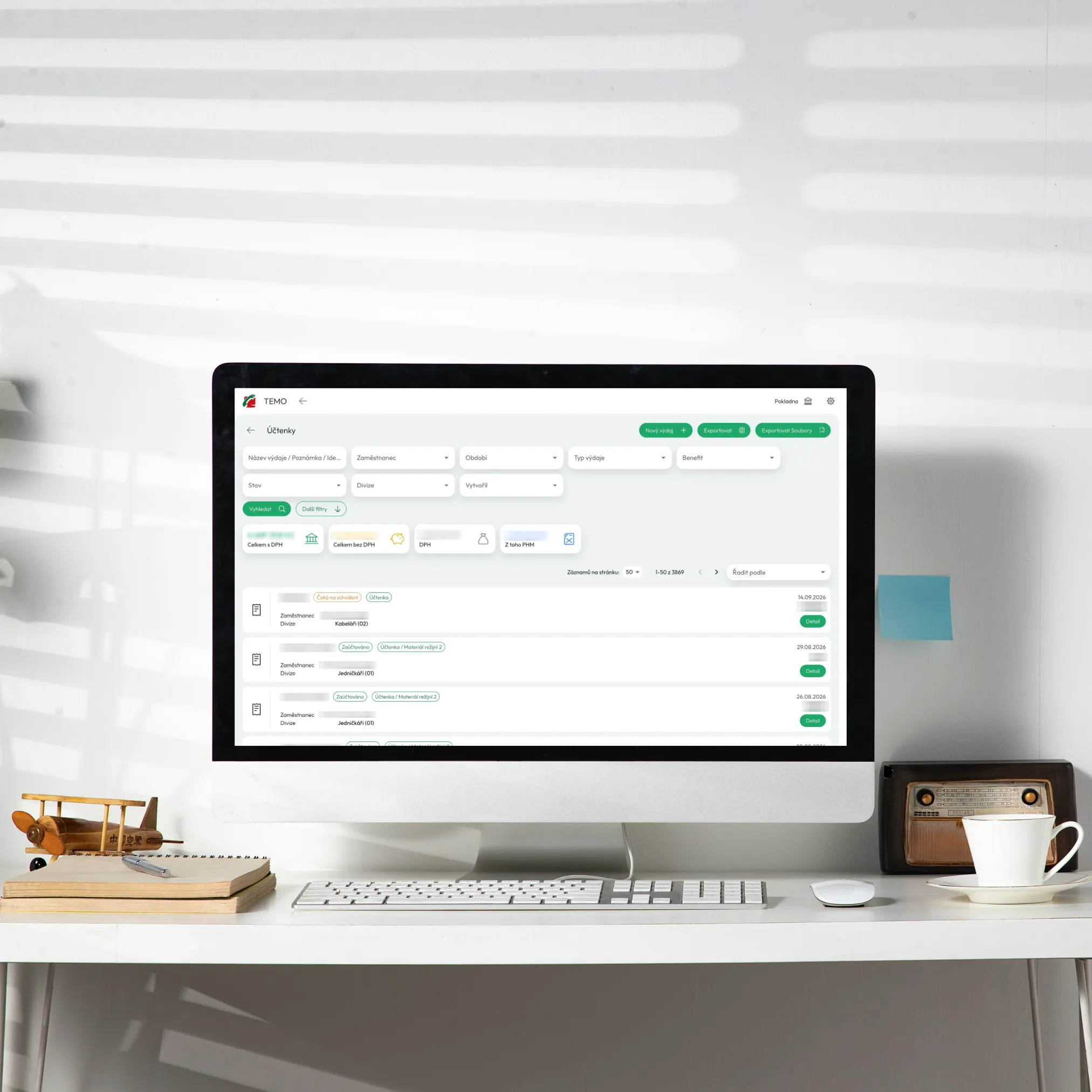 Aplikace pro digitalizaci a archivaci účtenek Aplikace pro digitalizaci a archivaci účtenek